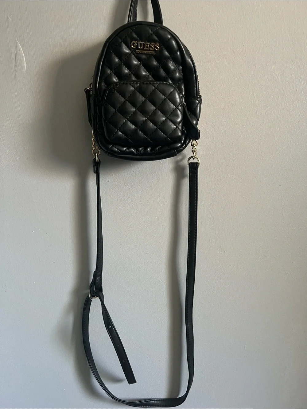 GUESS mini black backpack